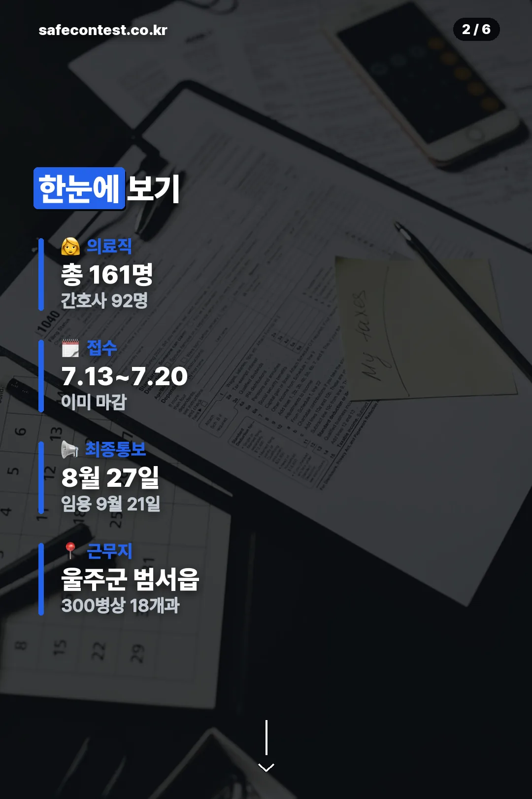 채용 개요 요약