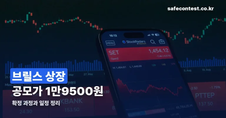 브릴스 상장 정리 썸네일