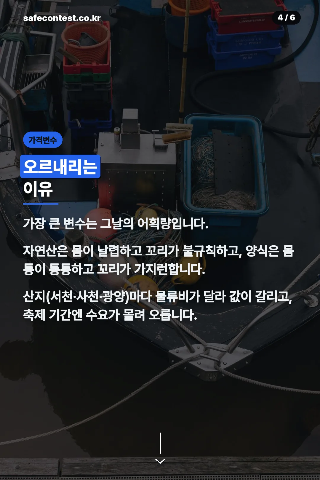 가격이 오르내리는 이유