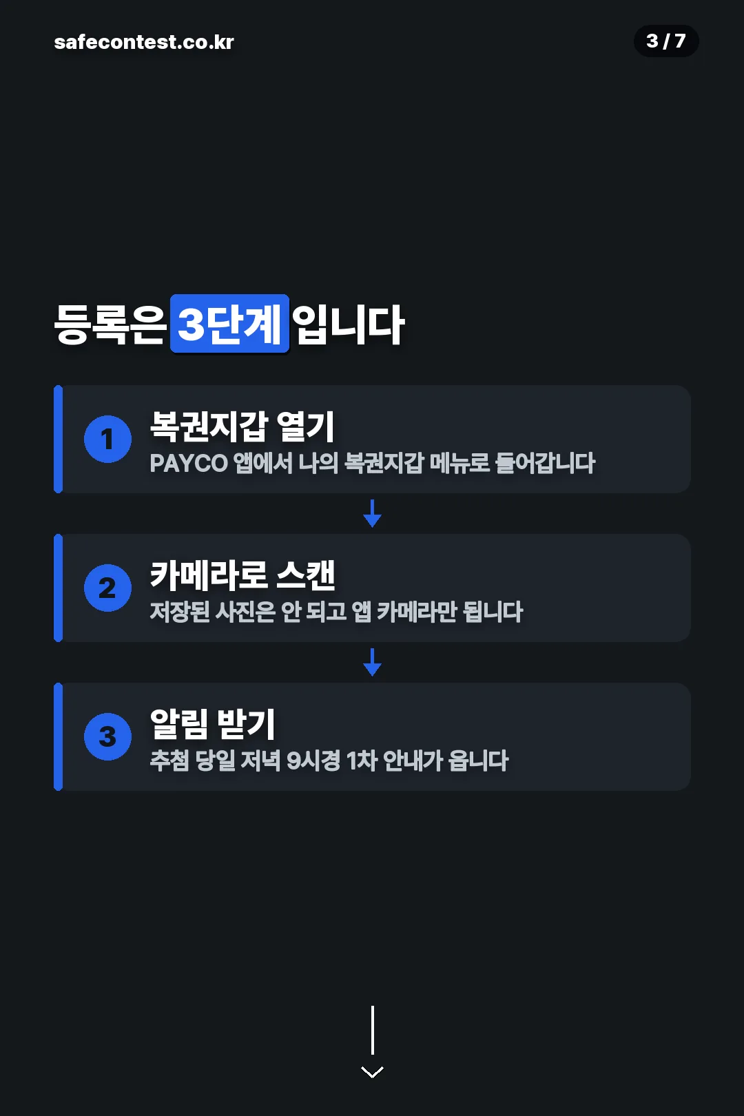 등록 3단계