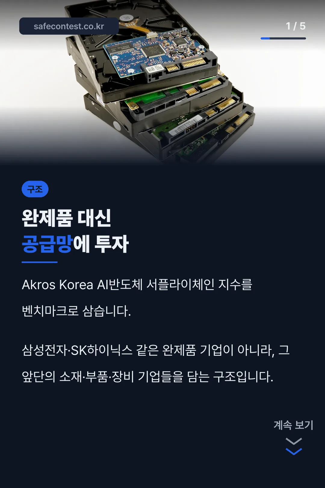반도체 공급망 투자 구조